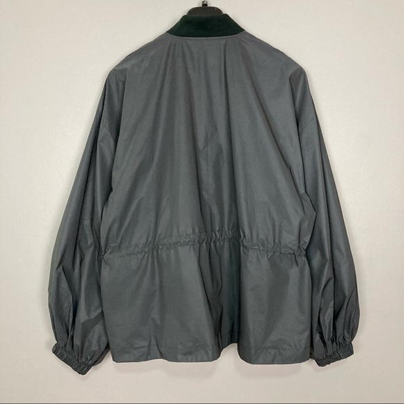 Fabletics Willow Woven Reflective Jacket Women’s Size XXL Full Zip Puff Sleeves - Picture 6 of 9